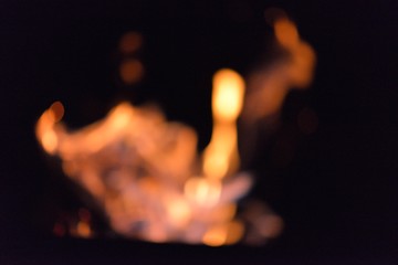 Image showing fire flame background