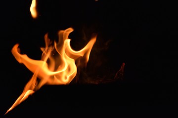 Image showing fire flame background