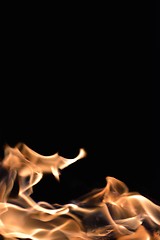 Image showing fire flame background