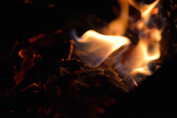 Image showing fire flame background