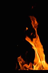 Image showing fire flame background