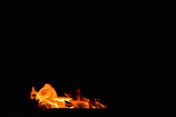 Image showing fire flame background