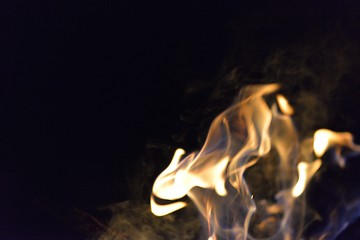 Image showing fire flame background