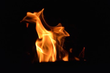 Image showing fire flame background