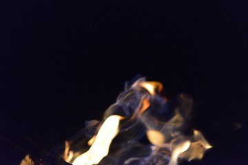 Image showing fire flame background