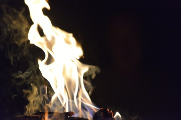 Image showing fire flame background