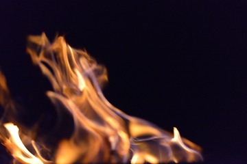 Image showing fire flame background