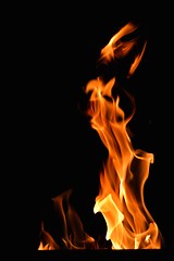 Image showing fire flame background