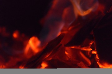 Image showing fire flame background