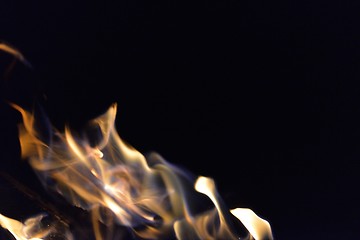 Image showing fire flame background