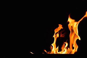 Image showing fire flame background