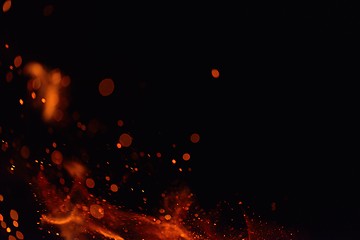 Image showing fire flame background