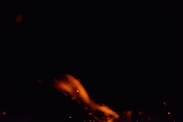 Image showing fire flame background