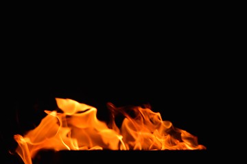 Image showing fire flame background