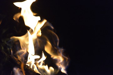 Image showing fire flame background