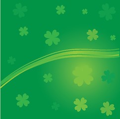 Image showing Patrick's Day Leaves