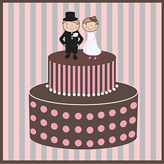 Image showing Wedding cake