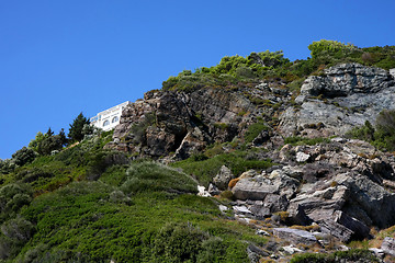 Image showing House on the rocks