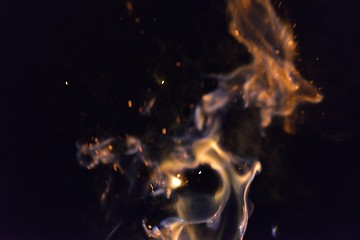 Image showing fire flame background