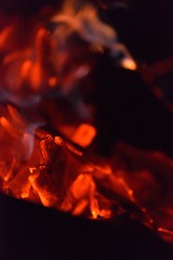 Image showing fire flame background