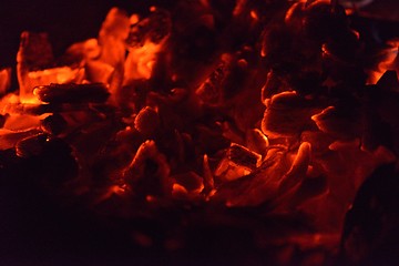 Image showing fire flame background