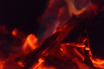 Image showing fire flame background