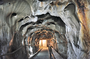 Image showing Inside of salt mine 