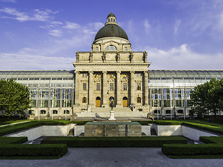 Image showing  Bavarian State Chancellery in Otto park