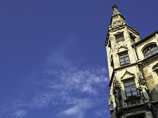 Image showing Tower on the city hall in Munich