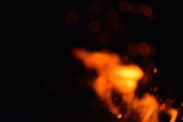 Image showing fire flame background