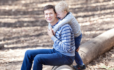 Image showing family outside