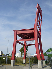 Image showing Giant chair