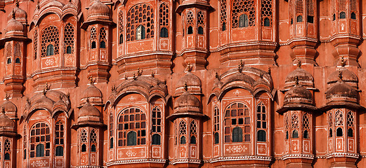 Image showing Hawa Mahal - Palace of Winds. Jaipur, India