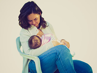 Image showing Breastfeeding