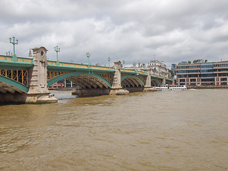 Image showing River Thames in London