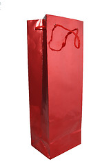 Image showing tall red bag