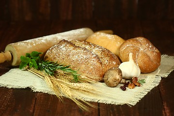 Image showing Baking Fresh Baked Bread