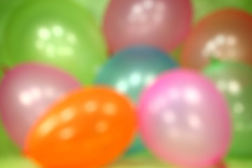 Image showing Festive Colorful Balloon Background 