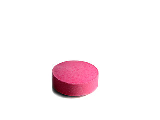Image showing Pink pill