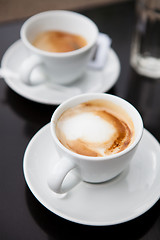 Image showing Two cups of coffee