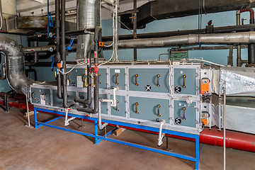 Image showing Ventilating plant