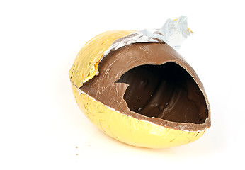 Image showing Broken Easter egg