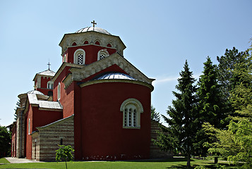 Image showing Zica Monastery