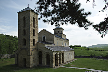Image showing Sopocani Monastery