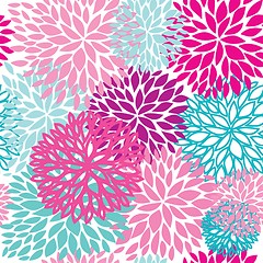 Image showing Floral seamless beautiful pattern