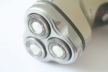 Image showing Electric razor close-up