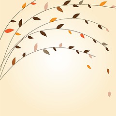Image showing Abstract autumn tree