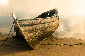 Image showing Boat on the river.