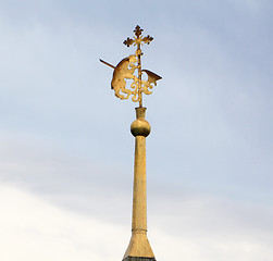 Image showing bear the coat of arms of Yaroslavl holding ax