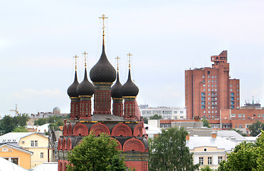 Image showing Orthodox temple in the city of Yaroslavl